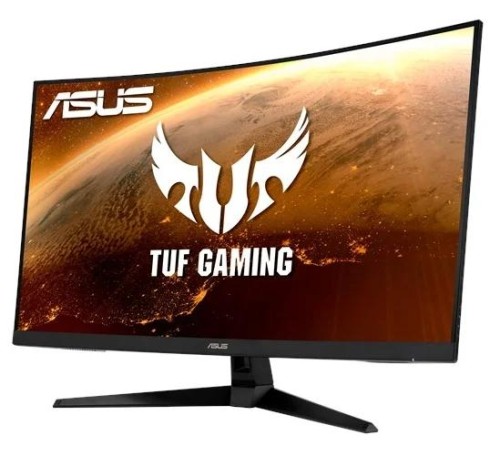 Монитор ASUS 31.5" TUF Gaming VG328H1B VA Curved 1920x1080 1ms (MPRT) 250cd 165Hz D-Sub HDMI MM Swivel Black (незначительное повреждение коробки)