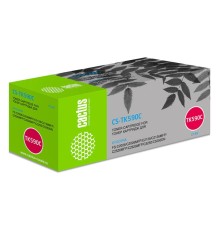 Картридж лазерный Cactus CS-TK590C TK-590C голубой (5000стр.) для Kyocera FS-C2026MFP/C2126MFP/C2526MFP/C2626MFP/C5250DN