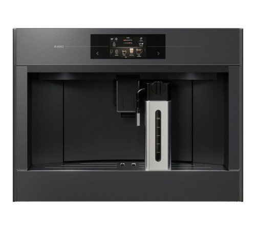 Встраиваемая кофемашина ASKO/ Встраиваемая кофемашина ASKO, Арт. 740608 ; серия Elements, автоматическая, встраиваемая, 45.6 х 59.7 х 47, сенсорное управление, цифровой дисплей, объем отсека для воды 2.5 л., цвет серый