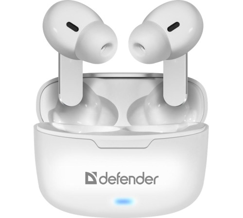 Defender Беспроводная гарнитура Twins 903 белый,TWS, Bluetooth