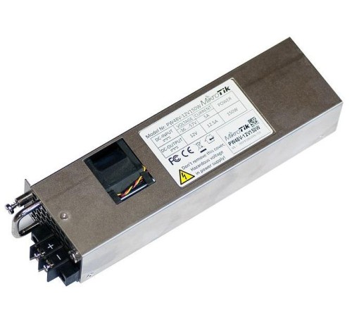 Блок питания MikroTik Hot Swap 12V 150W -48V DC telecom power supply for CCR1072-1G-8S+