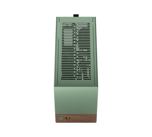 Корпус без блока питания/ Case Fractal Design Terra, Mini-Tower, no fans, 1xUSB-A 3.0 + 1xUSB 3.2 Type-C, SFX PSU Support, mITX Jade