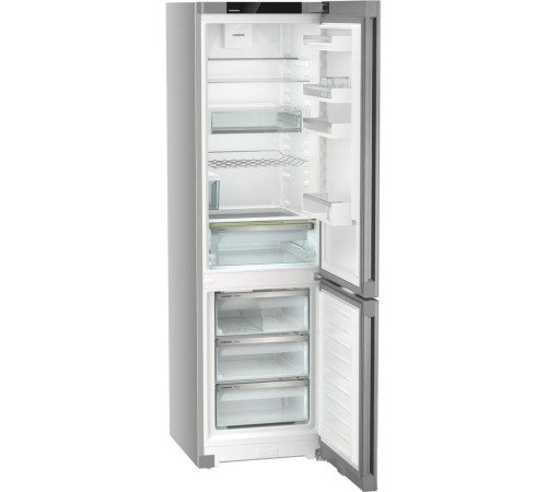 Холодильники LIEBHERR/ Plus, EasyFresh, МК NoFrost, 3 контейнера МК, в. 201,5 см, ш. 60 см, класс ЭЭ A++, внутренние ручки, двери SteelFinish, дисплей на двери, IceMaker-Tank Холодильники LIEBHERR/ Plus, EasyFresh, МК NoFrost, 3 контейнера МК, в. 201,5 см, ш. 60 см, класс ЭЭ A++, внутренние ручки, двери SteelFinish, дисплей на двери, IceMaker-Tank