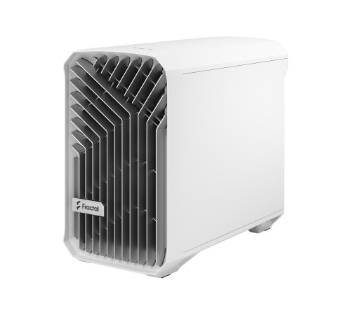 Корпус ПК без блока питания/ Case Fractal Design Torrent Nano TG Clear Tint, Mini-Tower, 1x180mm, 2xUSB-A 3.0 + 1xUSB 3.2 Type-C, mDTX, mITX White