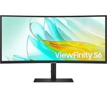 Монитор Samsung S34C650UAI/ Samsung S34C650UAI 34"curved (R=1000 mm) VA monitor, 3440x1440, 5ms, 100Hz, 350 cd/m2, MEGA DCR(static 3000:1), 178°/178°, speakers 5Wx2, HDMI, DP, USB3.0x3; USB-C (90 Вт), HAS, PiP/PBP, Game mode, Ethernet (LAN), HDR10; s