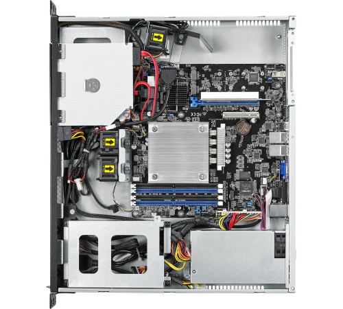 Серверная платформа/ ASUS RS100-E10-PI2 Server System, 1U; 2 x Internal 3.5" HDD + 2 x M.2 connector; Intel C242, s1151, 4 x DDR4 (2666 ECC/non-ECC UDIMM, up to 64GB), VGA AST2500 32MB VRAM, 1 x PCI-E x16 1, Single 250W 80 PLUS Bronze PS Серверная платформа/ ASUS RS100-E10-PI2 Server System, 1U; 2 x Internal 3.5" HDD + 2 x M.2 connector; Intel C242, s1151, 4 x DDR4 (2666 ECC/non-ECC UDIMM, up to 64GB), VGA AST2500 32MB VRAM, 1 x PCI-E x16 1, Single 250W 80 PLUS Bronze PS