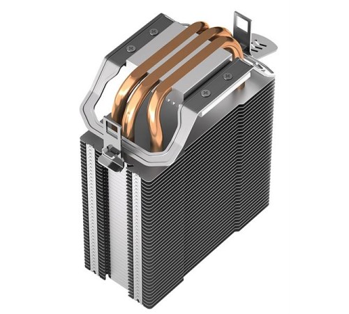 Кулер для процессора DEEPCOOL AG300 LED LGA1700/1200/115X/AM5/AM4 (36шт/кор, TDP 150Вт, PWM, Multi-Color LED Lighting, Fan 92mm, 3 тепл. Трубки прямого контакта) RET (R-AG300-BKLNMN-G)