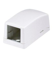 Коробка накладная для 1 мод. MiniCom, аркт.бел./ Surface Mount Box, 1 Port, Arctic White