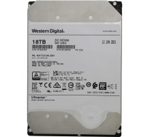 Жесткий диск/ HDD WD SAS Server 18Tb Ultrastar DC HC550 7200 12Gb/s 512MB 1 year warranty (replacement WUH721818AL4206)