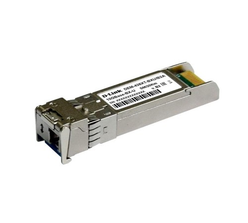 Трансивер/ 436XT-BXU/20KM WDM SFP+ Transceiver, 10GBase-ER, Simplex LC, TX: 1270nm, RX: 1330nm, Single-mode, 20KM Трансивер/ 436XT-BXU/20KM WDM SFP+ Transceiver, 10GBase-ER, Simplex LC, TX: 1270nm, RX: 1330nm, Single-mode, 20KM