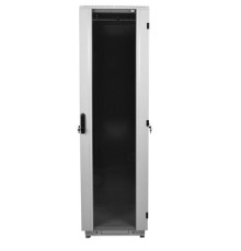 Шкаф ЦМО Шкаф телекоммуникационный напольный 42U (800x800) дверь стекло, цвет черный