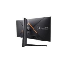 Монитор игровой 34'' 16:9 3440x1440(UWQHD) IPS, 144 Hz, 300 cd/m2, 1000:1, 20М:1, 1ms, 2xHDMI, DP, USB-C, USB-Hub, Height adj, Pivot, Tilt, 1Y, Black (Вскрытая упаковка)