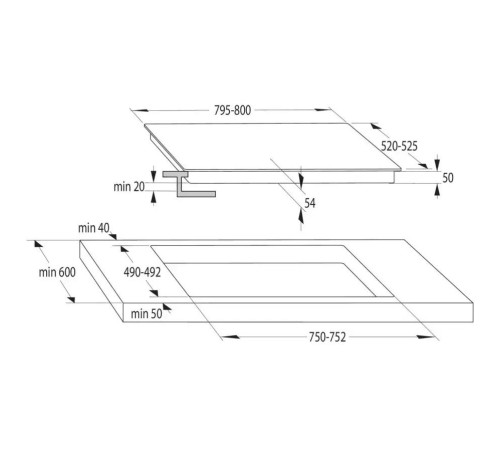 Встраиваемая варочная панель ASKO/ Встраиваемая варочная панель ASKO, Арт. 744747 ПРОМО, 80 см, индукция, 4 конфорки, сенсорное управление, дисплей, пауза, таймер, определение посуды, Booster, 9 уровней мощности, индикация остаточного тепла, блокировка от