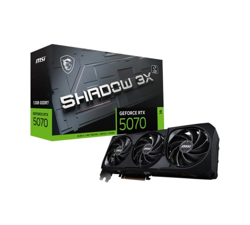 Видеокарта/ GeForce RTX 5070 12G SHADOW 3X Видеокарта/ GeForce RTX 5070 12G SHADOW 3X