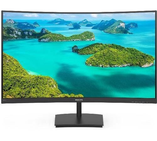 Монитор 23,8'' Philips 245E1S 2560x1440 75Гц  IPS W-LED 16:9 4ms(GtG) VGA HDMI DP 50M:1 1000:1 178/178 250cd Tilt AMD Adaptive-Sync Black