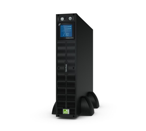 ИБП CyberPower PR3000ELCDRT2U, Rackmount, Line-Interactive, 3000VA/2700W, 9 IEC-320 С13, 1 IEC C19 розеток, USB&Serial, RJ11/RJ45, SNMPslot, LCD дисплей, Black, 0.5х0.6х0.3м., 45.1кг./ UPS Line-Interactive CyberPower PR3000ELCDRT2U 3000VA/2700W USB/RS-232