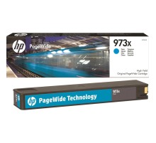 Картридж/ HP 973X, HP PageWide, Cyan