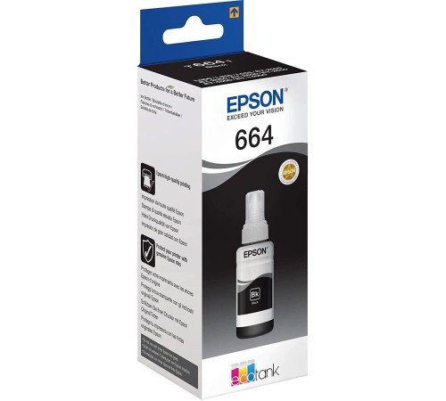 Чернила/ Epson L100 Black ink bottle 70ml Чернила/ Epson L100 Black ink bottle 70ml