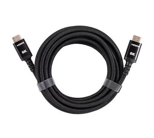 Кабель/ Кабель HDMI 19M/M,ver. 2.1 8KX60Hz (Econom) оплетка 5m iOpen <ACG859B-5.0>