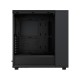 Корпус без блока питания/ Case Fractal Design North TG Dark Tint, Midi-Tower, 2x140mm, 2xUSB-A 3.2 + 1xUSB 3.2 Type-C ATX, mATX, mITX Wood panel, Charcoal Black