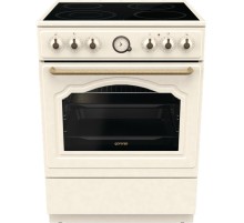 Плита GORENJE/ Тип плиты: электрическая, Тип варочной поверхности: стеклокерамическая, Цвет: бежевый, Гриль: Есть, Ширина, см: 60