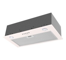 ВЫТЯЖКА MAUNFELD CRCROSBY SINGL 60 BEIGE/ Полновстраиваемая, 60см, 850 м3, кнопочное управление, LED, площадь кухни до 30м2, опция: угольный фильтр CF140C-2шт, бежевый