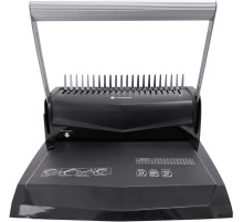 Переплетчик ГЕЛЕОС БП-22 на пластиковую пружину, А4, ручная перфорация 22 листа, переплет макс до 500 л., глубина перфорации 2-5 мм