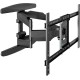 Кронштейн ONKRON/ 40-75" макс 400*600 наклон -5°/+8°, поворот ±140° Макс нагрузка 45,5кг, от стены 54-500мм, черный
