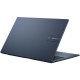 Ноутбук/ ASUS X1704VA-AU321 17.3"(1920x1080 (матовый) IPS)/Intel Core 5 120U(1.4Ghz)/16384Mb/1024PCISSDGb/noDVD/Int:Shared/Cam/BT/WiFi/50WHr/war 1y/2.1kg/Quiet Blue/DOS