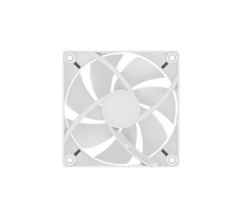 Вентилятор для корпуса Ocypus Delta F12 WH 3 IN 1, 120x120x25mm, 4-PIN PWM, 500-2000 RPM, 29 DBA MAX, HYDRO BEARING