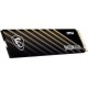 Твердотельный накопитель MSI SSD SPATIUM M460, 1000GB, M.2(22x80mm), NVMe, PCIe 4.0 x4, 3D TLC, R/W 5000/4500, IOPs 550 000/950 000, TBW 600, DWPD 0.33, with Heat Sink (5 лет)