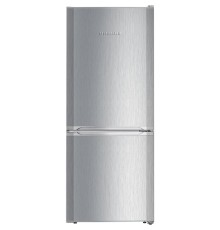 Холодильники Liebherr/ 137.2x55x63, объем камер 156/53 л, нижняя морозильная камера, серебристый