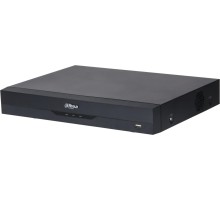 16-канальный HDCVI-видеорегистратор с FR Формат видеосигнала: HDCVI AHD TVI IP CVBS; отображение: до 8Мп; запись: до 8Мп@7к/с 4M-N@25к/с; кодирование: AI/H.265+ H.265 H.264+ H.264; IP-каналы: до 32 каналов до 8Мп; накопители: 1 SATA III до 10Тбайт; видеов