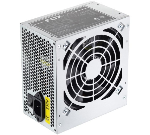 Блок питания 450Вт/ Power Supply Foxline, 450W, ATX, NOPFC, 120FAN Блок питания 450Вт/ Power Supply Foxline, 450W, ATX, NOPFC, 120FAN