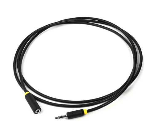 GCR Удлинитель аудио 3.0m jack 3,5mm/jack 3,5mm черный, желтая окантовка, ультрагибкий, 28AWG, M/F, Premium GCR-STM1114-3.0m, экран, стерео GCR Удлинитель аудио 3.0m jack 3,5mm/jack 3,5mm черный, желтая окантовка, ультрагибкий, 28AWG, M/F, Premium GCR-STM1114-3.0m, экран, стерео