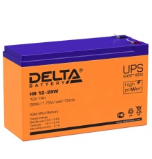 Аккумуляторная батарея DELTA BATTERY HR 12-28 W (12 В/ 7 Ач)