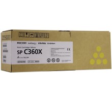 Принт-картридж желтый, тип SP C360X (9K, только для МФУ) Print Cartridge Yellow SP C360X (9K)