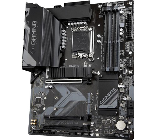 Материнская плата/ MB GIGABYTE INTEL B760 s1700, 4xDDR4(128GB), HDMI 2.0/DP, 1xPCIe 4.0x16, 2xPCIe 3.0x16, 1xLAN (2.5GbE), 4xSATA 6Gb/s, 3xM.2, 3xUSB 3.2, 5xUSB 2.0, ATX Материнская плата/ MB GIGABYTE INTEL B760 s1700, 4xDDR4(128GB), HDMI 2.0/DP, 1xPCIe 4.0x16, 2xPCIe 3.0x16, 1xLAN (2.5GbE), 4xSATA 6Gb/s, 3xM.2, 3xUSB 3.2, 5xUSB 2.0, ATX