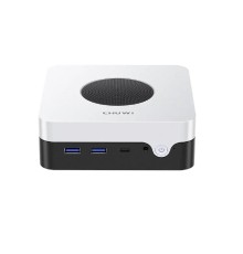 Компьютер/ Chuwi LarkBox X  Intel N-series N100(0.8Ghz)/12288Mb/512SSDGb/Int:Intel UHD Graphics/BT/WiFi/war 1y/0.4kg/Grey+White/Win11Pro + USB2.0*2/USB3.2*2/Type-C*1/HDMI*1/DP*1/RJ45*2/WIFI6,BT5.2/bracket