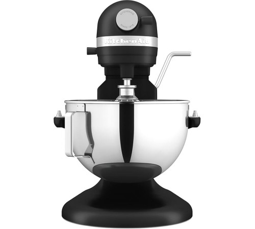 Миксер KitchenAid, настольный, выдвижная чаша, 5.2 л, цвет черный матовый