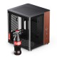 Корпус без блока питания/ Case JONSBO TK-0, Mini-Tower, no fans, 1xUSB-A 3.2 + 1xUSB-C 3.2, SFX PSU Support, mITX Black
