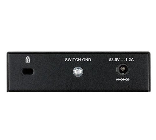 Коммутатор D-Link Неуправляемый PoE-коммутатор, 5x100Base-TX (4x100Base-TX PoE), PoE-бюджет 60 Вт, корпус металл