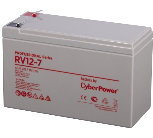 Аккумуляторная батарея PS CyberPower RV 12-7 / 12 В 7,5 Ач Аккумуляторная батарея PS CyberPower RV 12-7 / 12 В 7,5 Ач