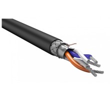 ITK Кабель RS-485 2х2х0,78 нг(А)-HF черный (200м)