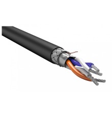 ITK Кабель RS-485 2х2х0,78 нг(А)-HF черный (200м)