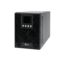 Источник бесперебойного питания Сайбер Электро ЭКСПЕРТ-II-1000 Онлайн, Напольное исполнение 1000ВА/900Вт. USB/RS-232/SNMPslot (2 EURO + 1 IEC С13) (12В /7Ач. х 2)