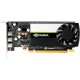 Видеокарта/ VGA NVIDIA T400, 4GB GDDR6/64 bit, PCI Express 3.0 x16,3x mini-DisplayPort v1.4, 3x mini-DisplayPort->DisplayPort, BOX