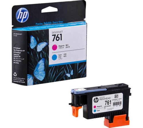 Печатающая головка/ HP 761 Magenta/Cyan Designjet Printhead