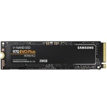 Твердотельный накопитель SSD M.2 (PCI-E NVMe) 250Gb Samsung 970 EVO plus (R3500/W2300MB/s) (MZ-V7S250BW) 1year