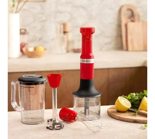 Погружной блендер KitchenAid с аксессуарами,Красный Погружной блендер KitchenAid с аксессуарами,Красный